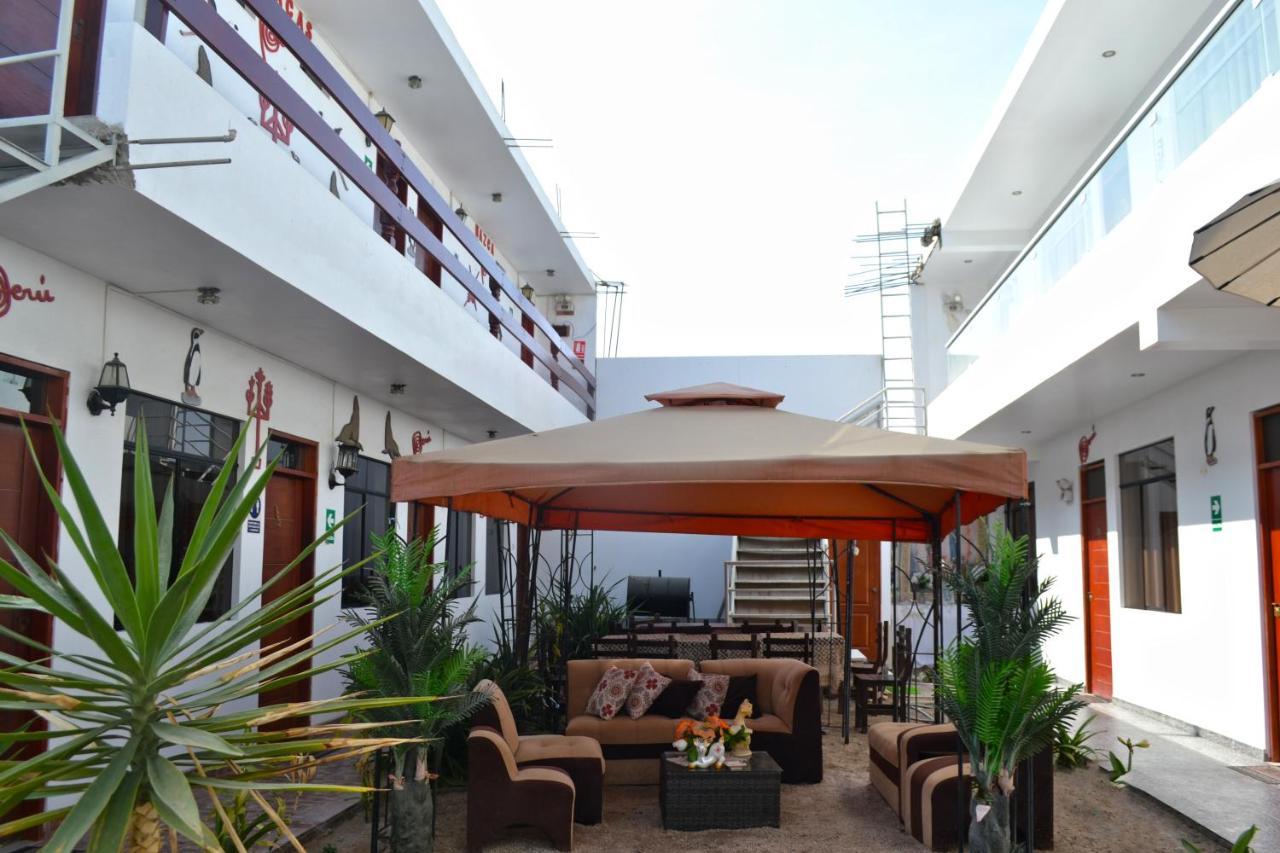 Hostal El Sueno De San Martin パラカス エクステリア 写真
