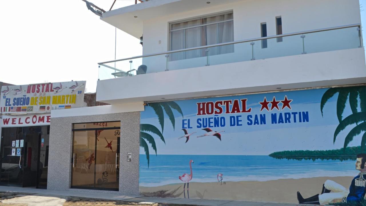 Hostal El Sueno De San Martin パラカス エクステリア 写真