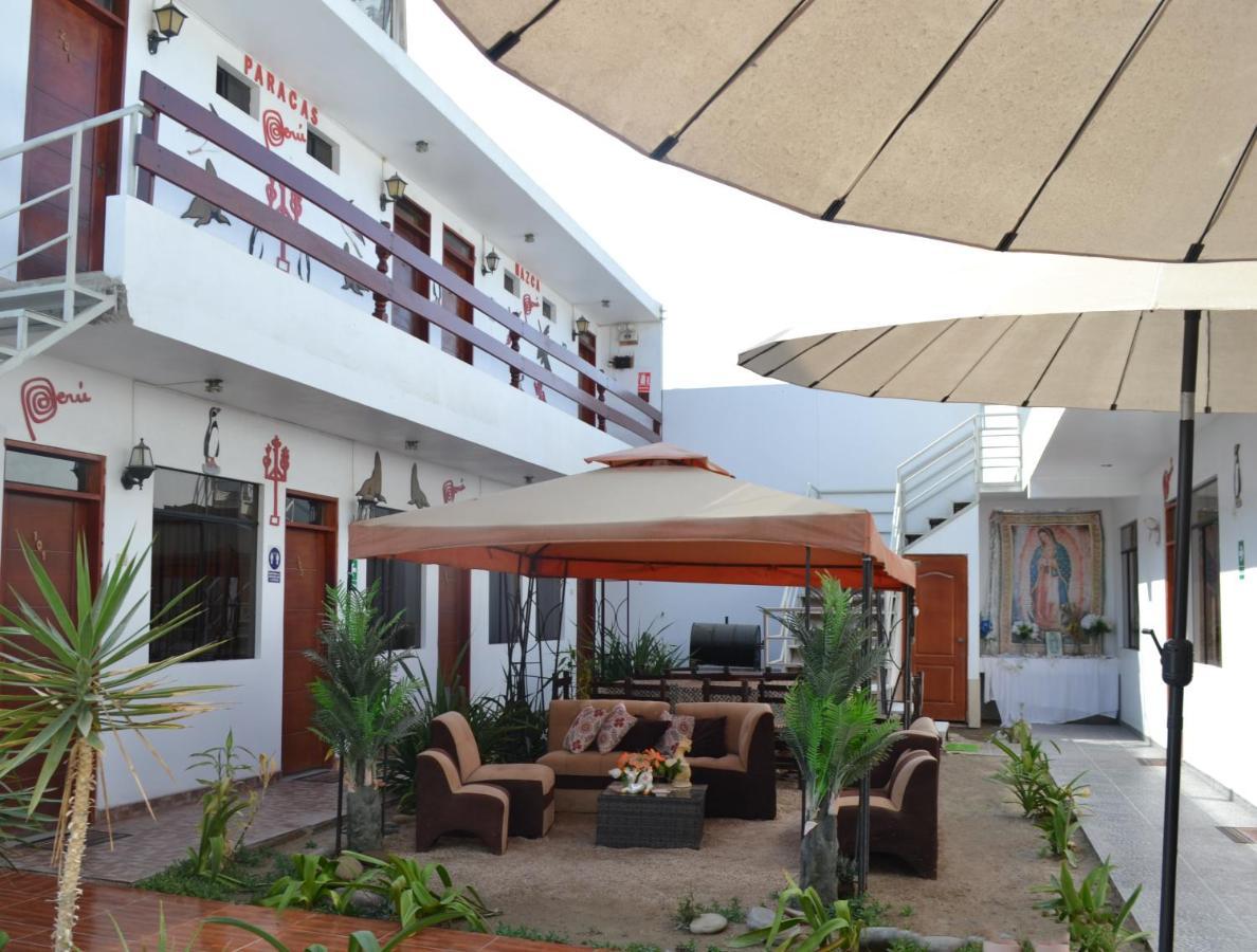 Hostal El Sueno De San Martin パラカス エクステリア 写真